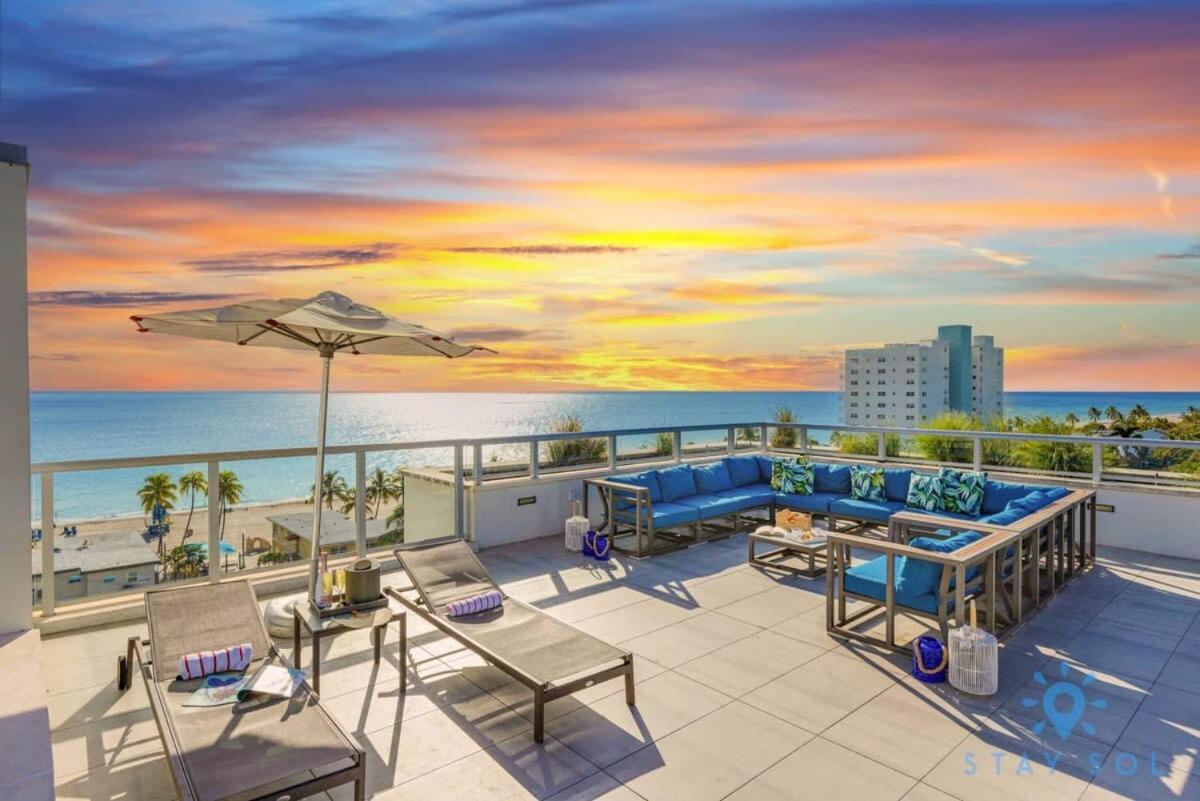 Apartment With Bay View Balcony - Pool - Up To 6 - Gym ハリウッド エクステリア 写真