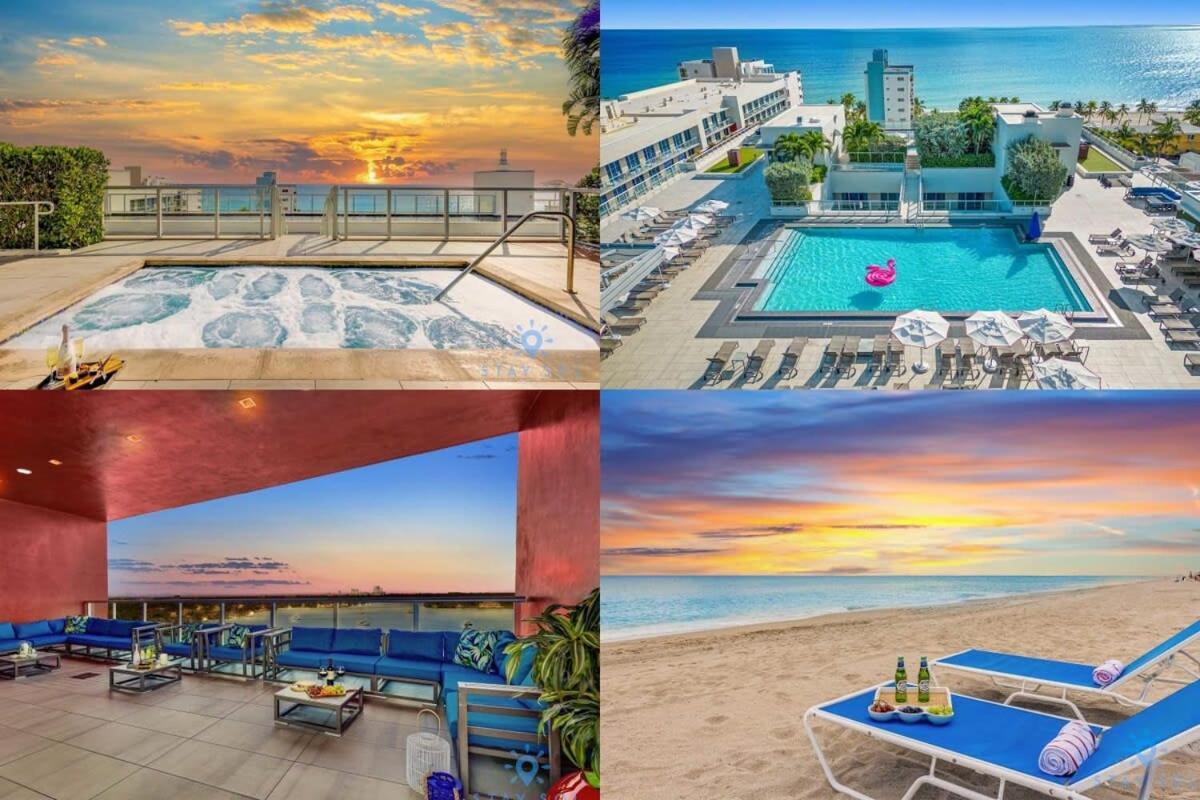 Apartment With Bay View Balcony - Pool - Up To 6 - Gym ハリウッド エクステリア 写真